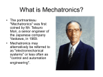 Mechatronics - MSU Engineering