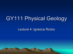 GY111 Earth Materials