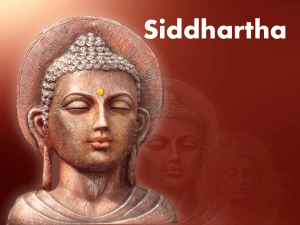 Siddhartha * Background Information on the Novel, Buddhism