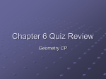 Chapter 6 Quiz Review