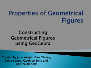 Properties of Geometrical Figures