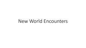 New World Encounters
