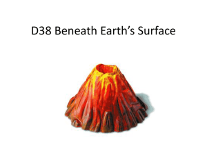 D38 Beneath Earth*s Surface