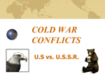 26-cold war conflicts - Wood