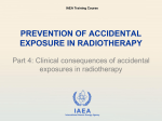 prevention of accidental exposure in radiotherapy