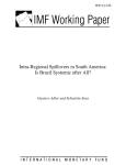 Intra-Regional Spillovers in South America: Is Brazil