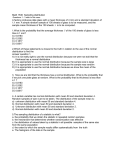 sampling distribution of a mean