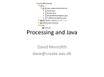 Processing in Java