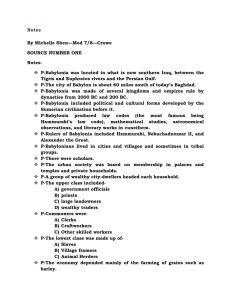 Notes By Michelle Shen—Mod 7/8—Crowe SOURCE NUMBER