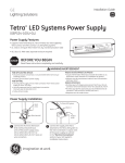 Tetra® LED Systems Power Supply