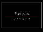 Pronouns - Wayzata Public Schools