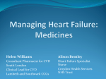 Chronic Heart Failure Clinical Guideline No. 5 NICE – July 2003