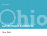 Ohio`s Learning Standards for Mathematics | Ohio Department of