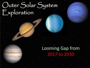 Outer Solar System Exploration - Lunar and Planetary Institute