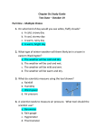 Chapter Six Study Guide Test Date – October 19 Part One – Multiple