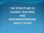 the structure of islamic teaching and misunderstanding