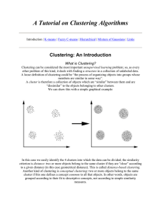 A Tutorial on Clustering Algorithms