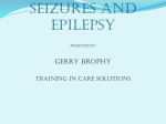 Presentation of epilepsy Focus