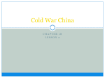 Cold War China