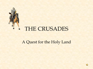 the crusades