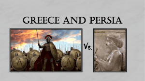 Greece and Persia