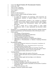 Physical Chemistry III