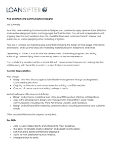 Web and Marketing Communications Designer Job Summary As a