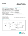 MAX44242 20V, Low Input Bias-Current, Low