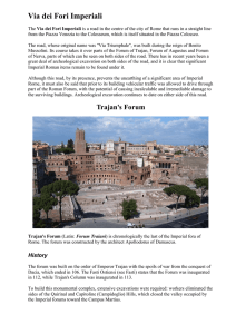 Forum of Augustus - Stemmi e berretti