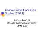 Lecture: Genome-Wide Association Studies (GWAS)
