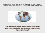 cross cultural communication ppt