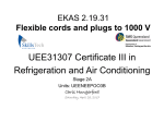 Flexible cords and plugs to 1000V