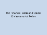 The Financial Crisis and Global Environmental Policy