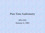 Pure Tone Audiometry