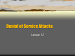 Denial of Service Attacks