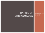 battle of chickamauga - Flushing Community Schools