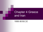 Chapter 4 Greece and Iran - Marion County Public Schools