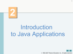 2.2 First Program in Java: Printing a Line of Text (Cont.)
