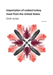 Importation of cooked turkey meat from the United States