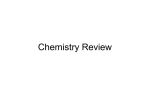 Chemistry Review - Net Start Class