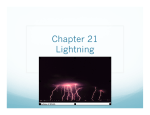 Chapter 21 Lightning - Atmospheric and Oceanic Sciences