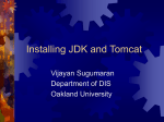 Configuring Tomcat - Oakland University