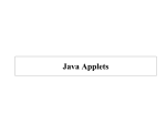 3.3 Simple Java Applet: Drawing a String