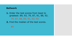 upper quartile