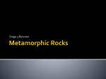 Metamorphic Rocks