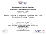 Abramson Cancer Center Director`s Leadership