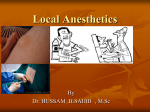 Local Anesthetic