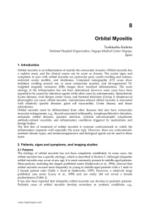 Orbital Myositis - The Myositis Association