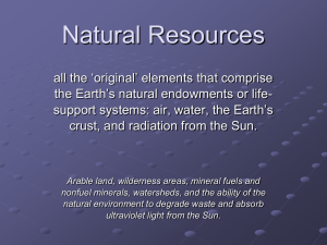 Natural Resources