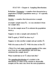 STAT 515 -- Chapter 6: Sampling Distributions